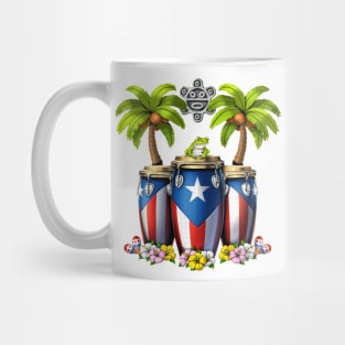 Puerto Rico Boricua Taino Sun Mug